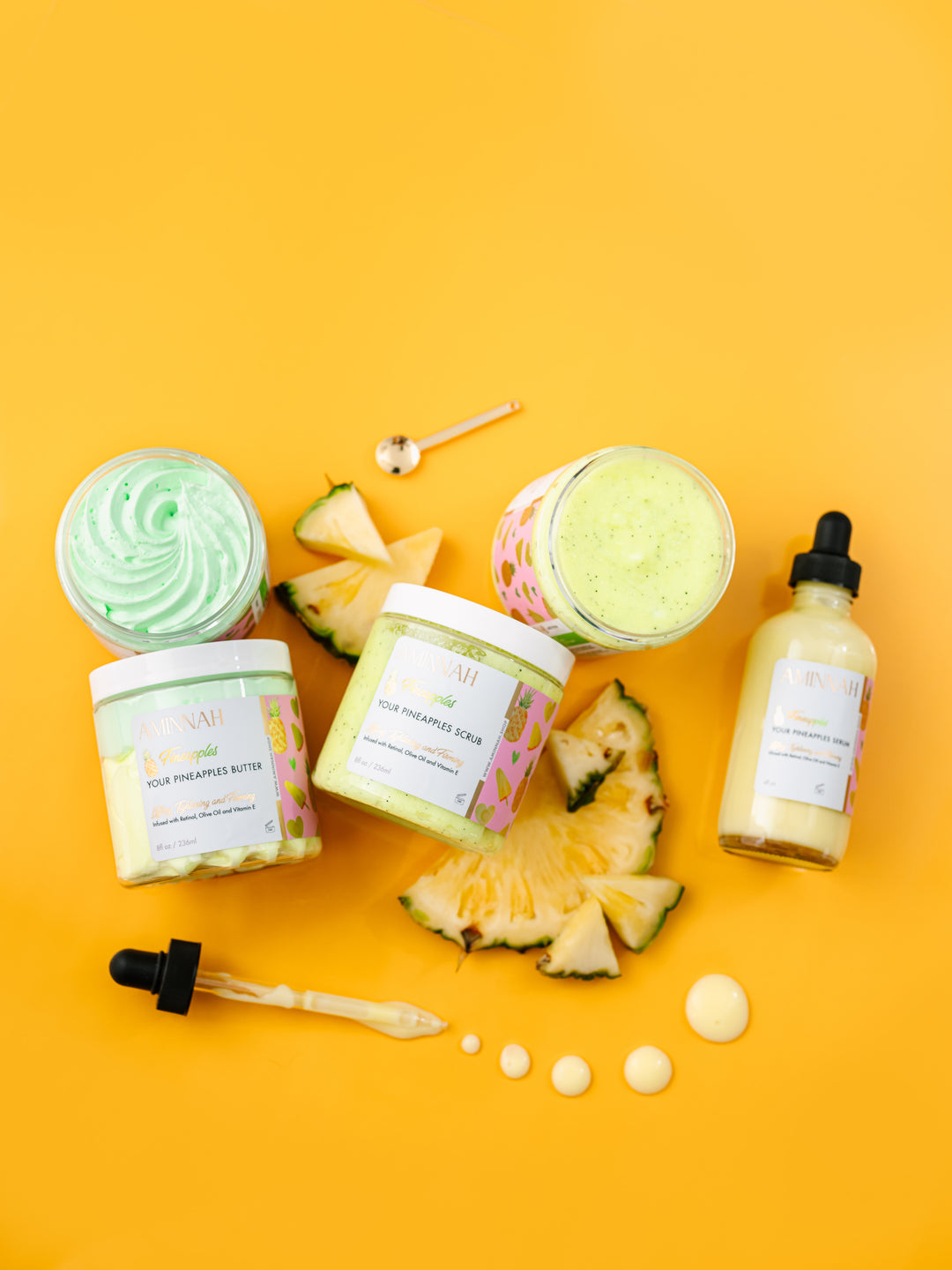 'Fineapples' Boob Scrub