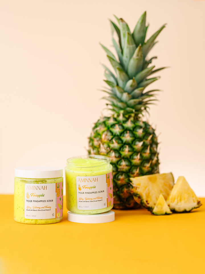 'Fineapples' Boob Scrub