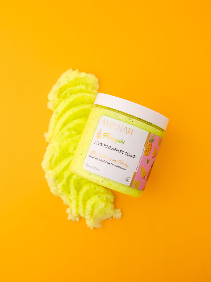 'Fineapples' Boob Scrub