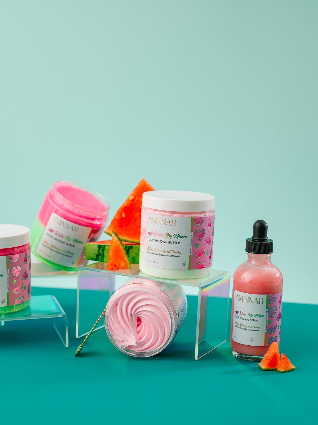 'Water My Melons' Boob Scrub