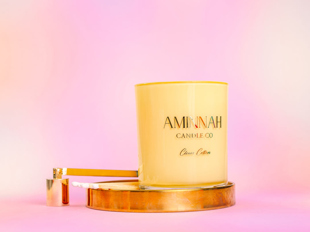 "Clean Cotton" Scented Candle