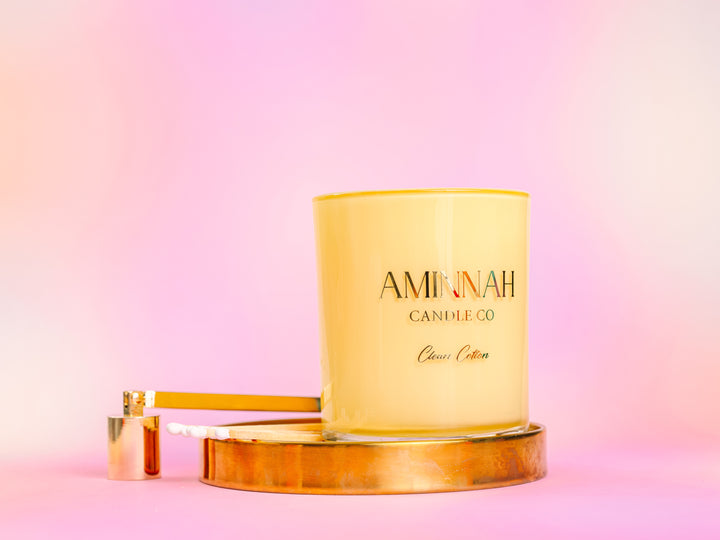 "Clean Cotton" Scented Candle