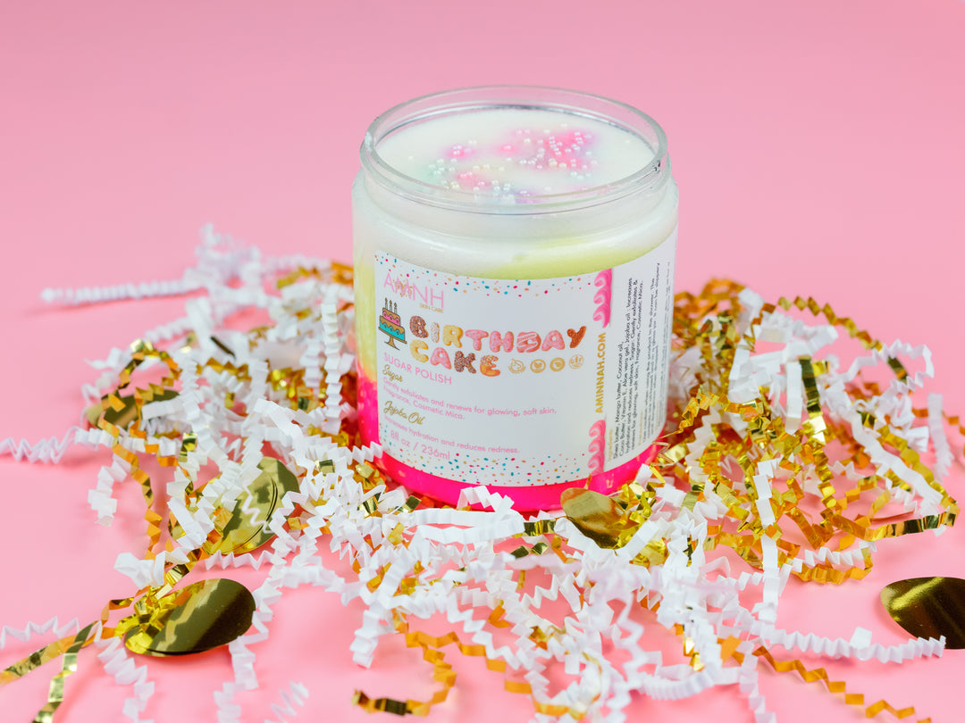 birthday cake sugar polish