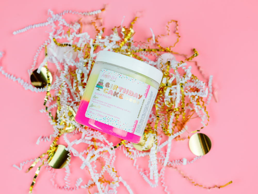 birthday cake sugar polish