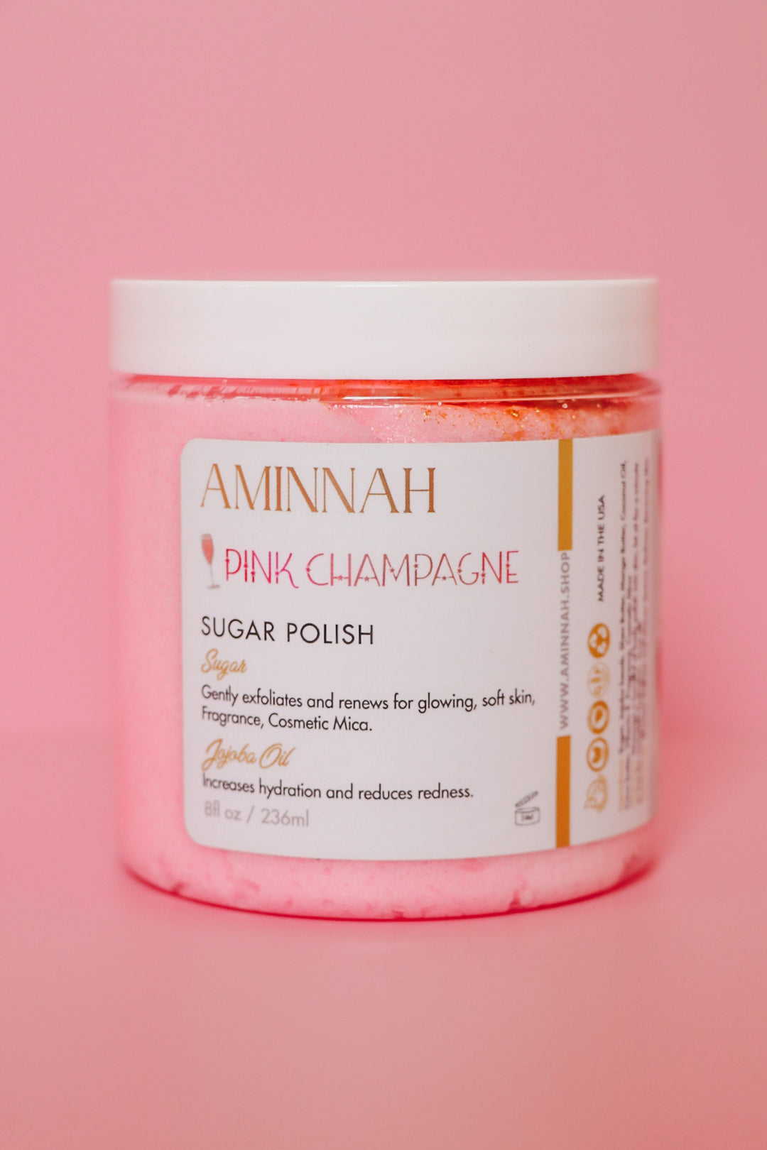 “ Pink Champagne" Sugar Scrub