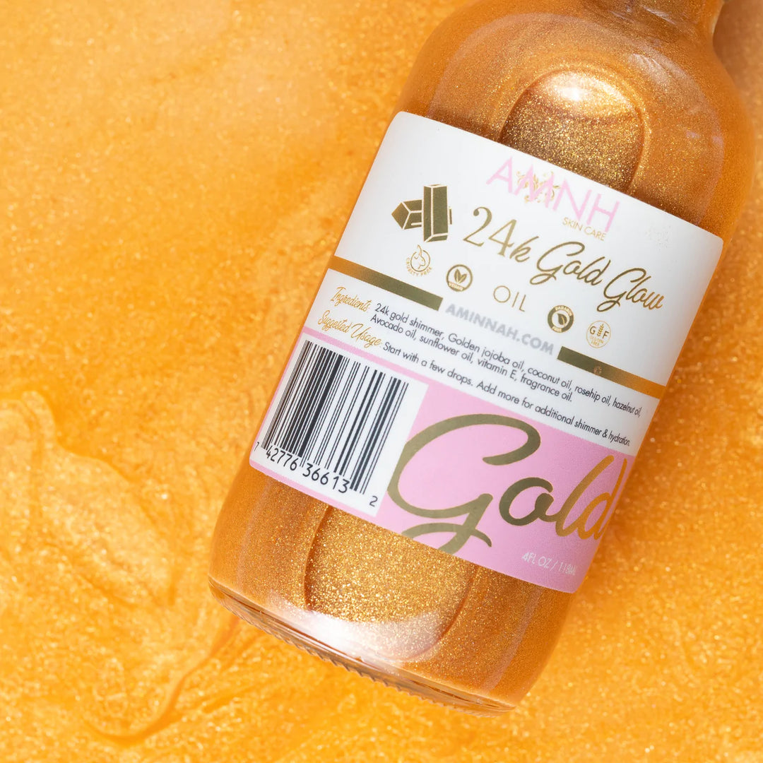 "24K Gold Glow" Body Oil