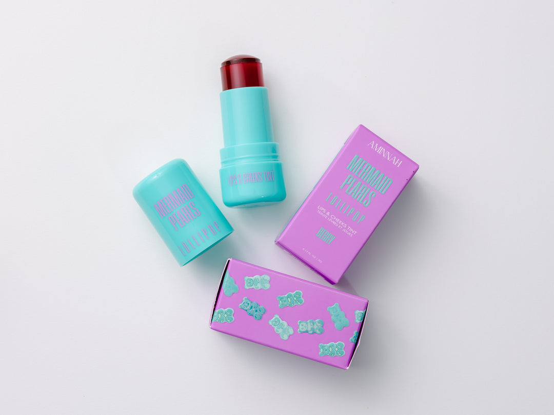 Mermaid Pearls LOLLIPOP - Lips & Cheeks Tint - Berry