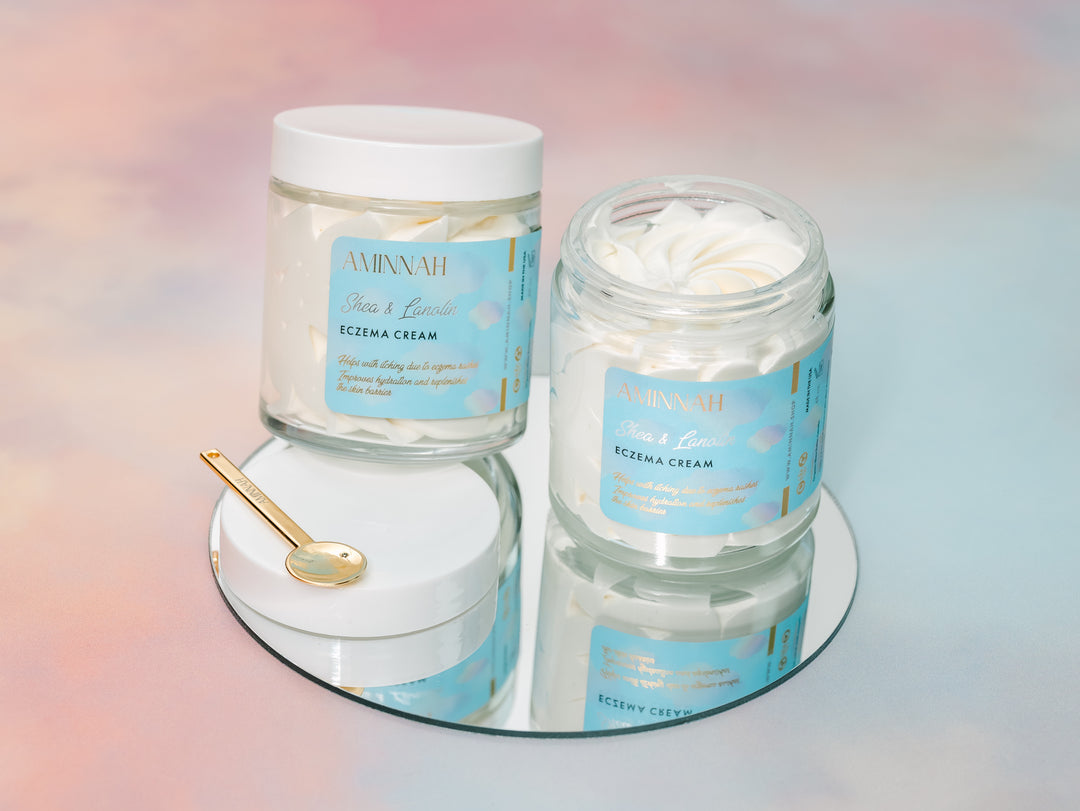 "Eczema" Body Collection | Cream| Serum| Sugar Scrub| Body Oil| Cleanser|