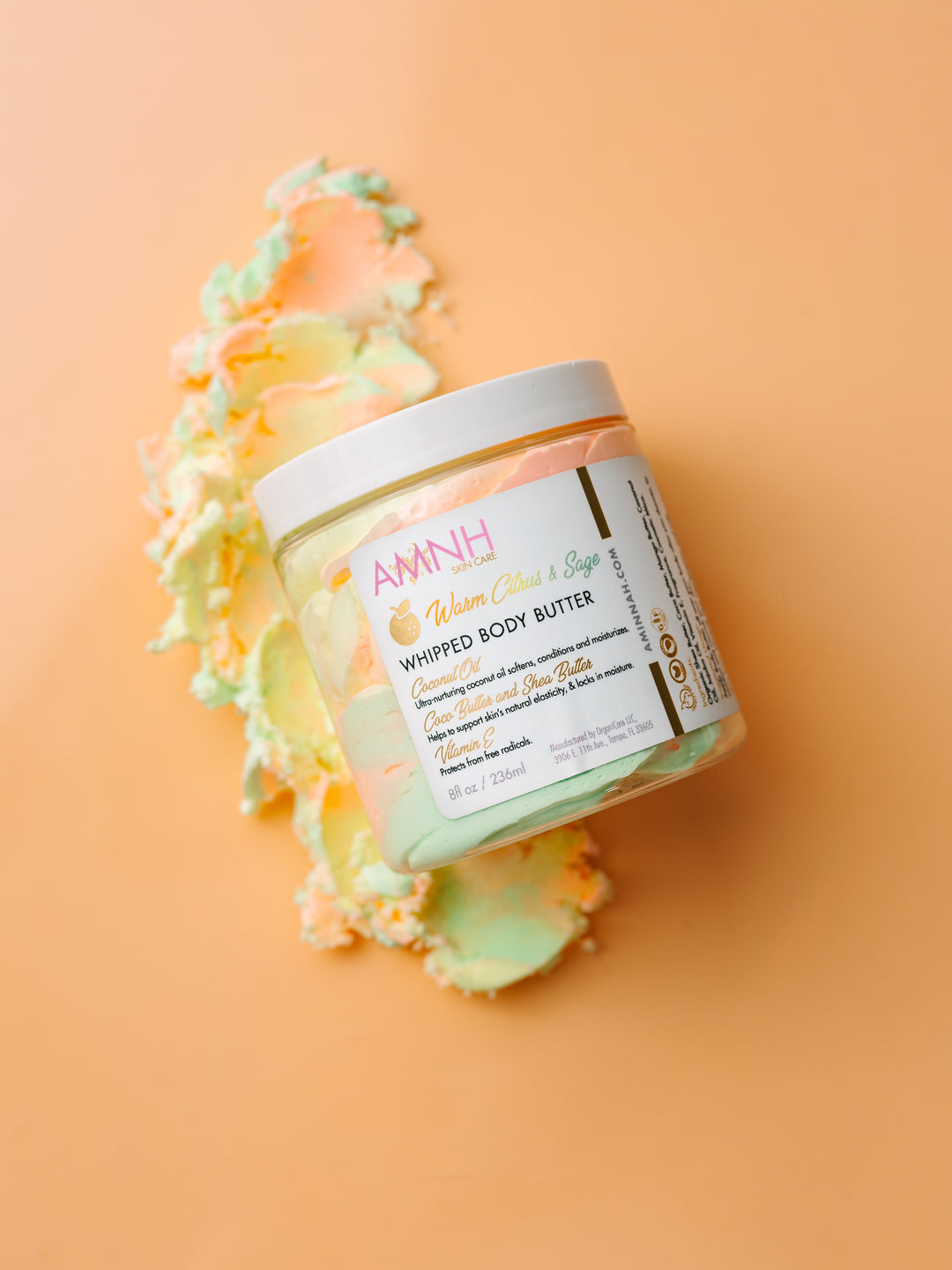 ' Warm Citrus & Sage' Whipped Body Butter