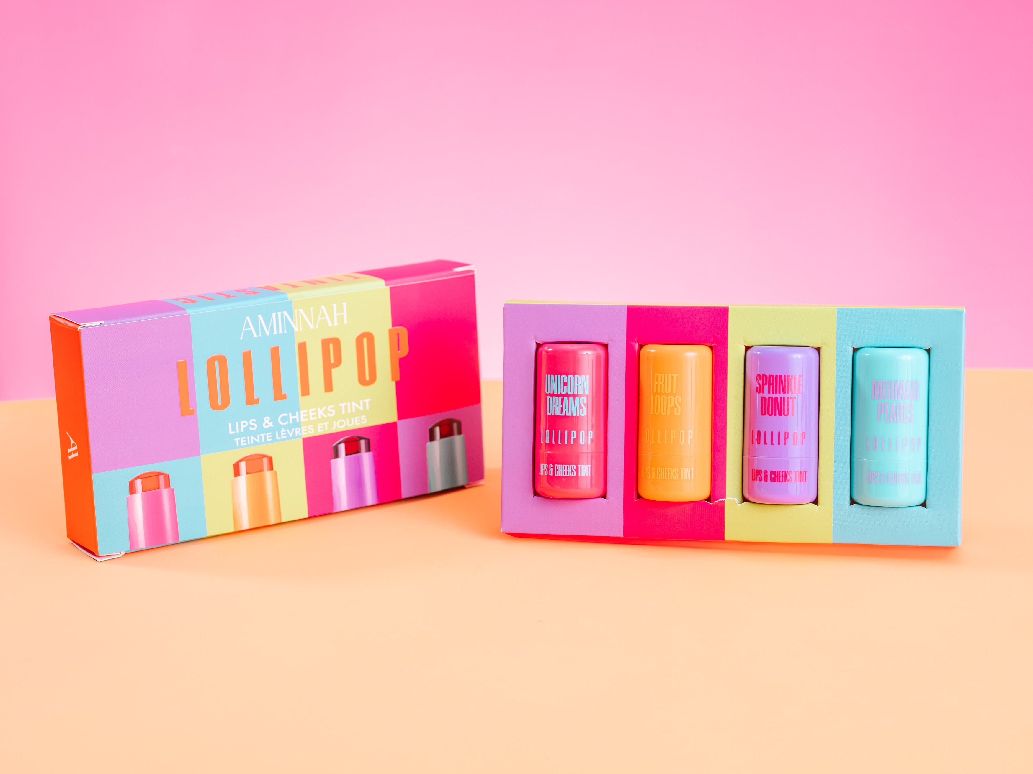 LOLLIPOP Lips & Cheeks Tints - GIFT SET – AMINNAH