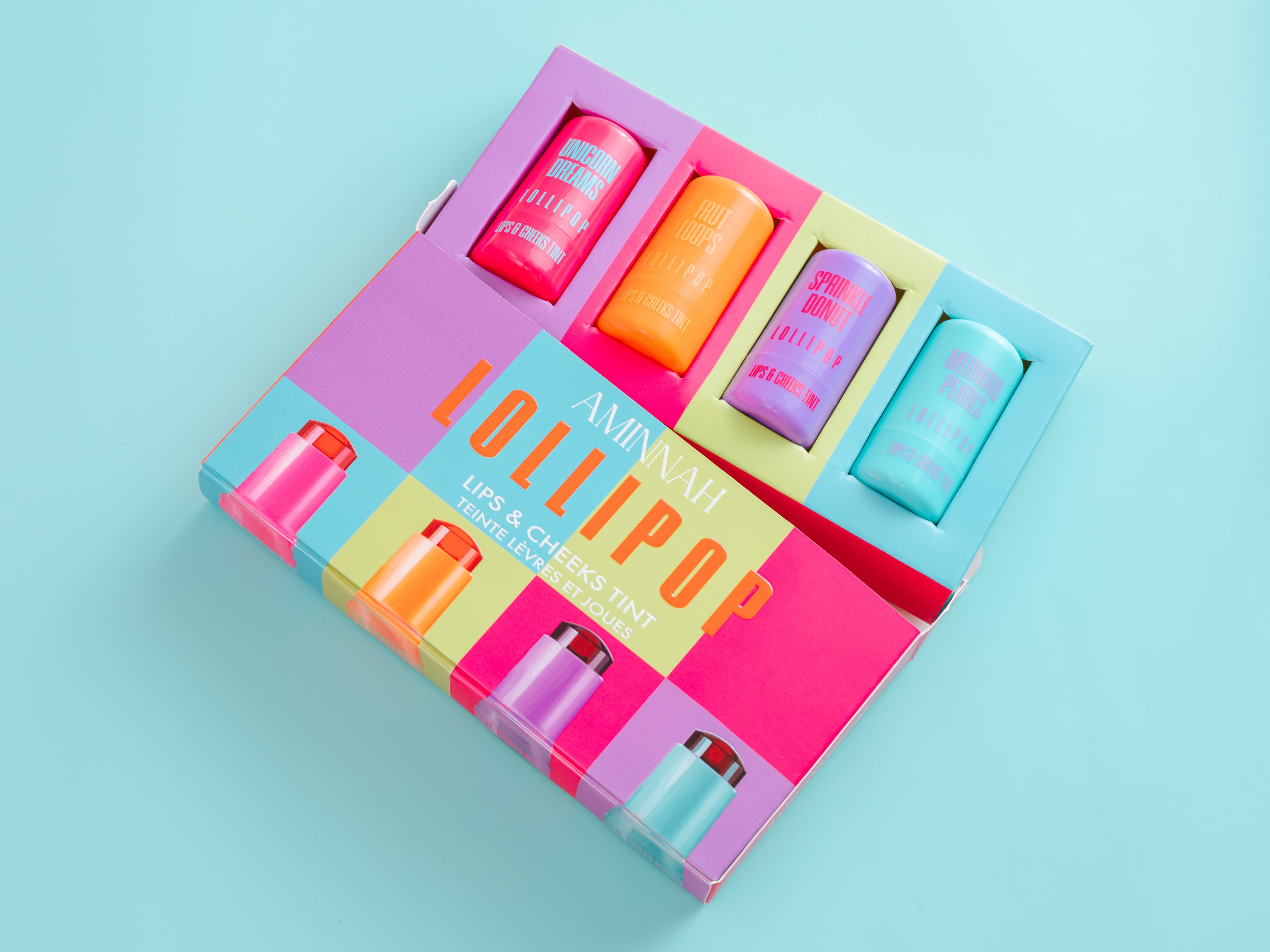 LOLLIPOP Lips & Cheeks Tints - GIFT SET – AMINNAH