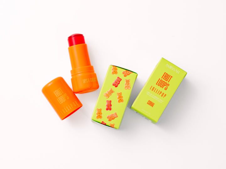 Fruit Loops LOLLIPOP - Lips & Cheeks Tint - Coral