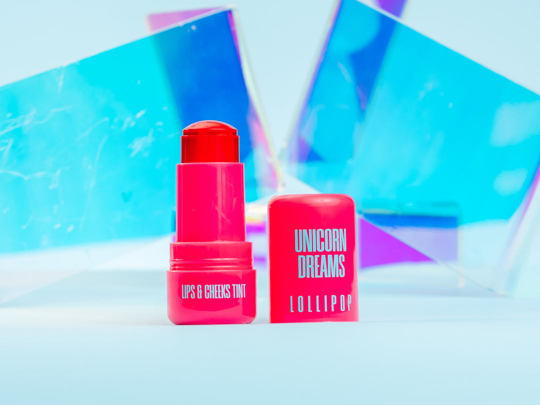 Unicorn Dreams LOLLIPOP - Lips & Cheeks Tint - Red