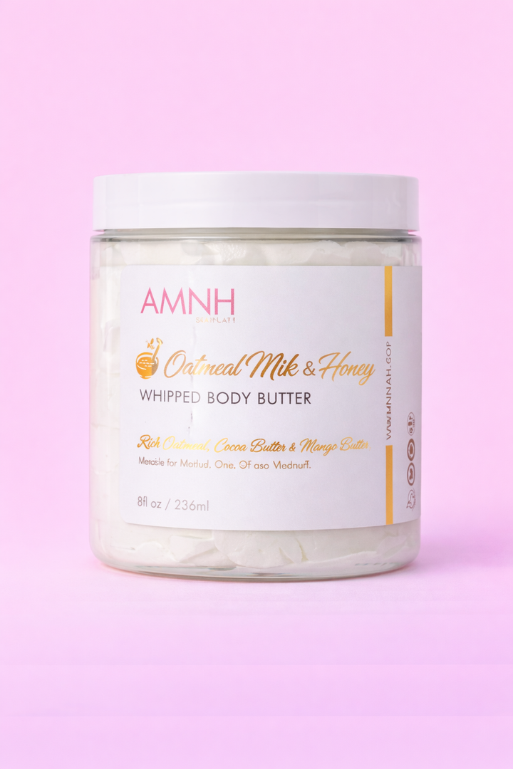 Oatmeal Milk & Honey Whipped Body Butter