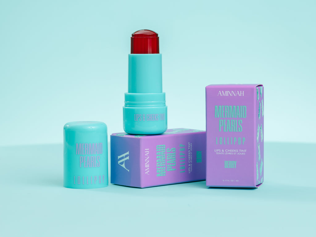 Mermaid Pearls LOLLIPOP - Lips & Cheeks Tint - Berry – AMINNAH