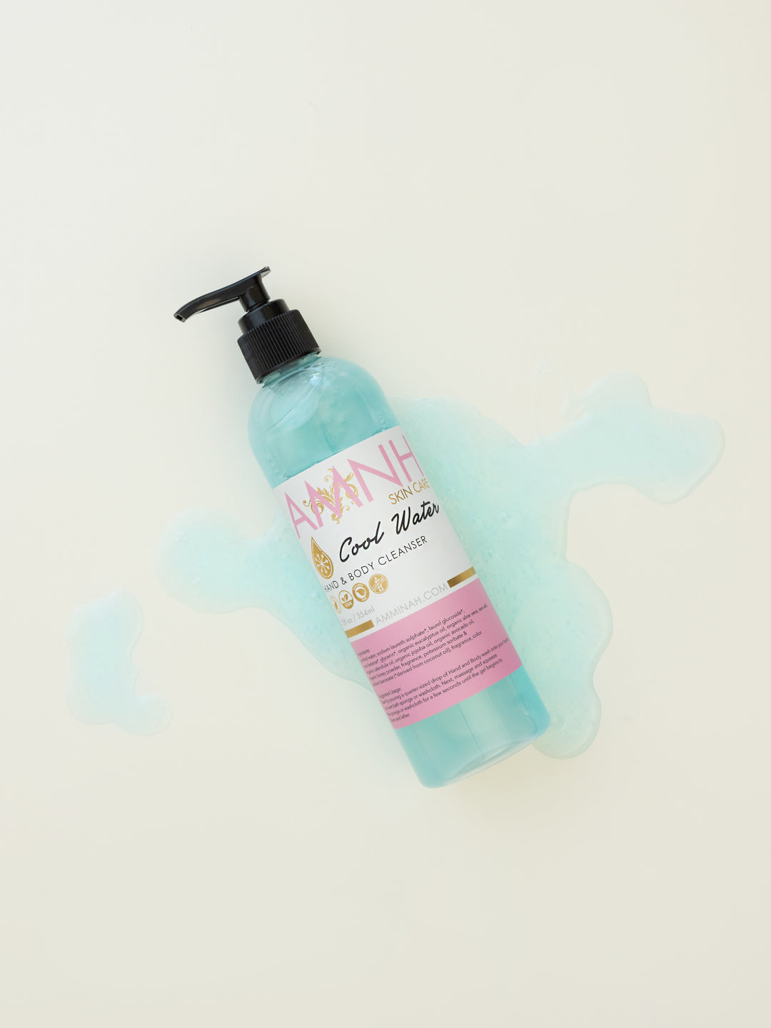 "Cool Water" Hand & Body Cleanser 12oz