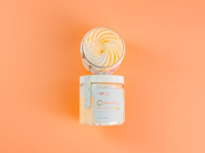 "Peach Booty" Collection |Body Butter| Serum| Sugar Scrub|