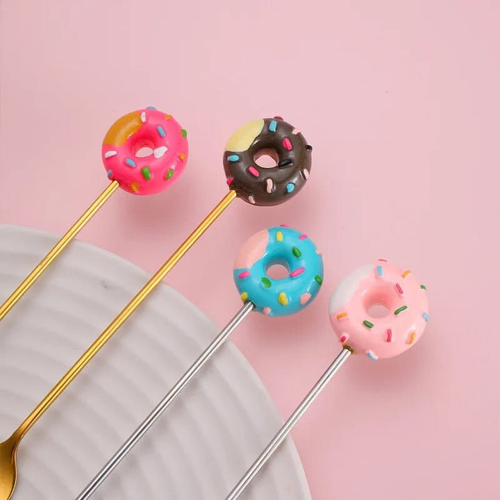Donut Body Butter Spoons Set Of Four